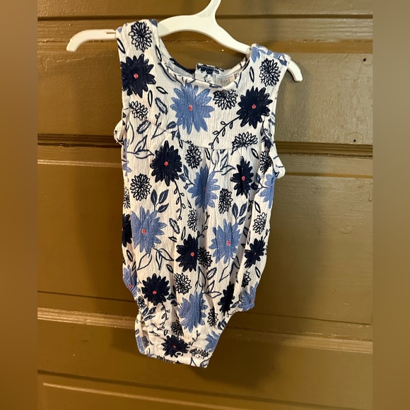 Carter's Floral Tank Romper - Picture 1 of 3